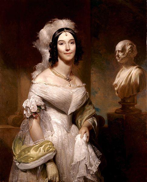 Inman Henry Portrait of Angelica Singleton Van Buren
